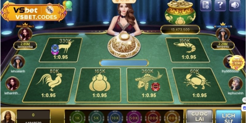 Bầu Cua Vsbet - Trò Chơi Truyền Thống Kết Hợp Hiện Đại 1 Giới thiệu chung về game bầu cua Vsbet