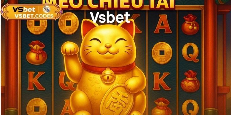 Game mèo chiêu tài thiết kế 5 cuộn quay hiển thị 15 dòng thưởng