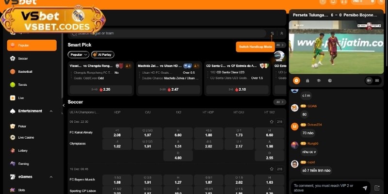 Giới thiệu vài nét về ứng dụng Vsbet